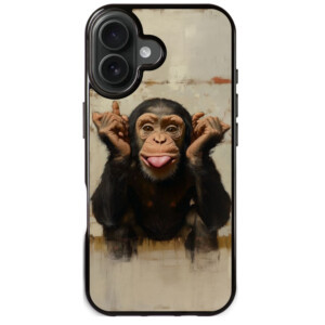 Coque iPhone 17 monkey étonnant