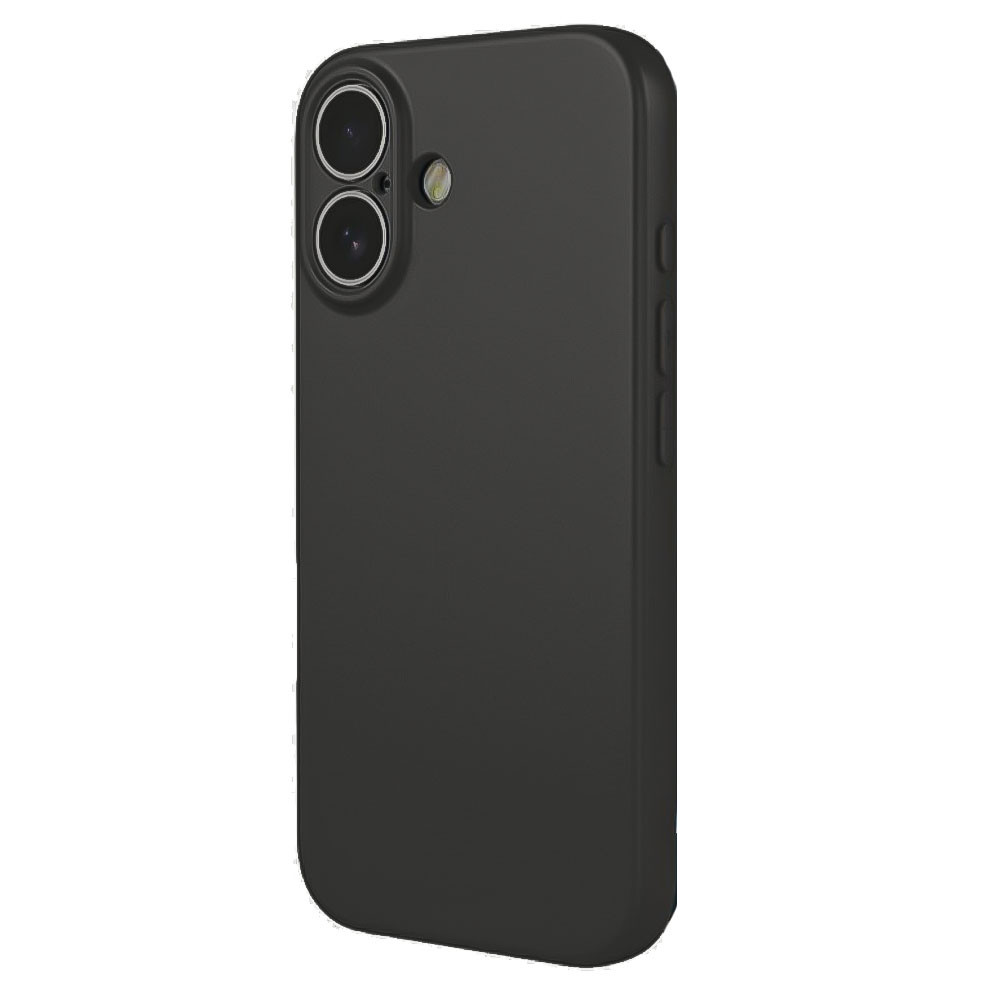 Coque iPhone 17 noir silicone