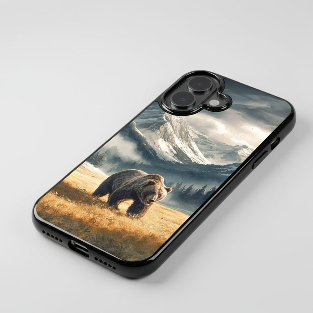 Coque iPhone 17 ours sublime