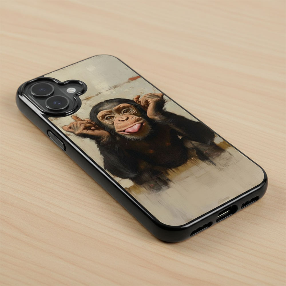 Coque iPhone 17 singe