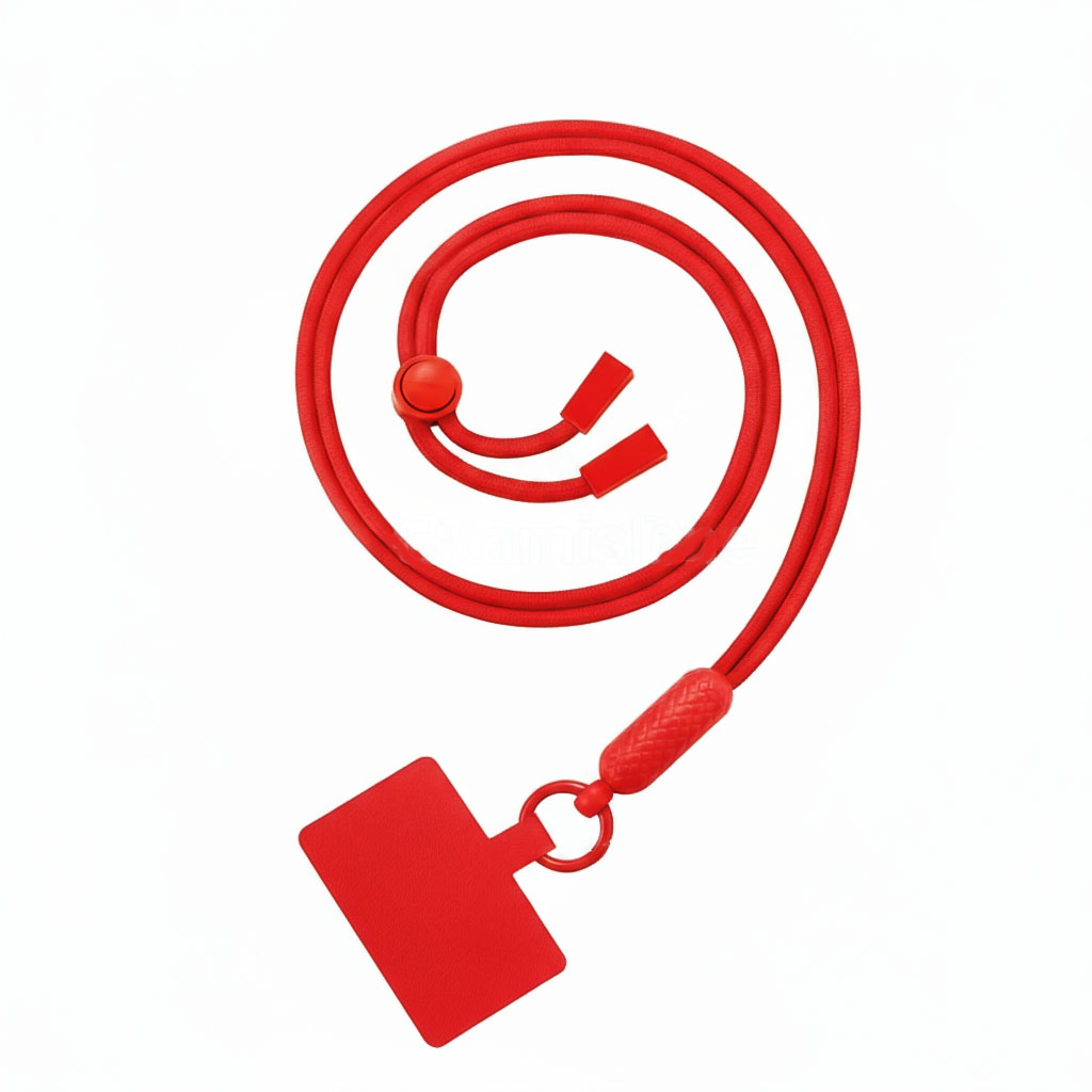 Cordon de téléphone rouge robuste
