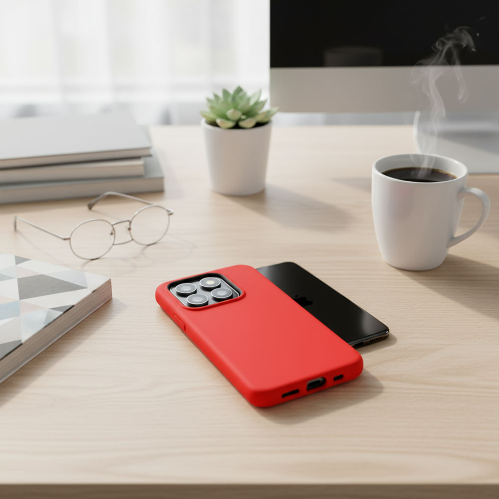 Coque Honor 400 Smart rouge