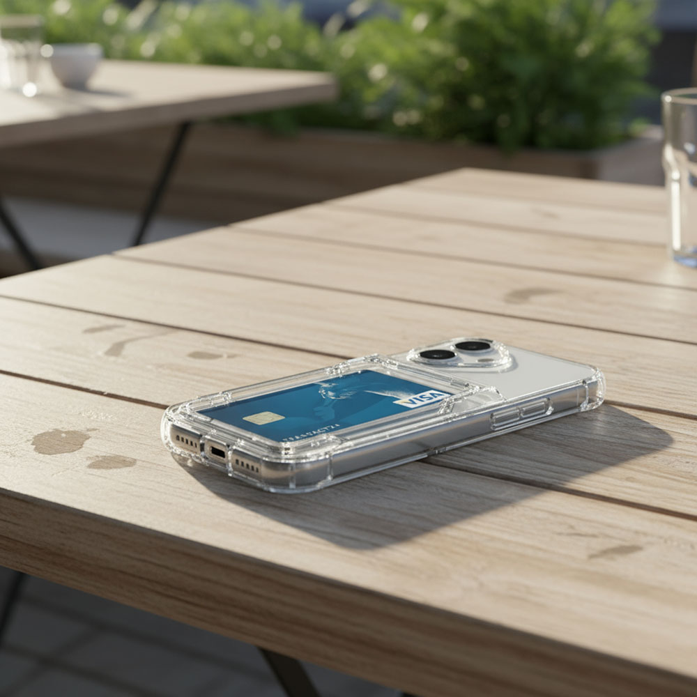 Coque iPhone 16 porte-carte