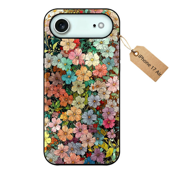 Coque iPhone 17 Air fleur