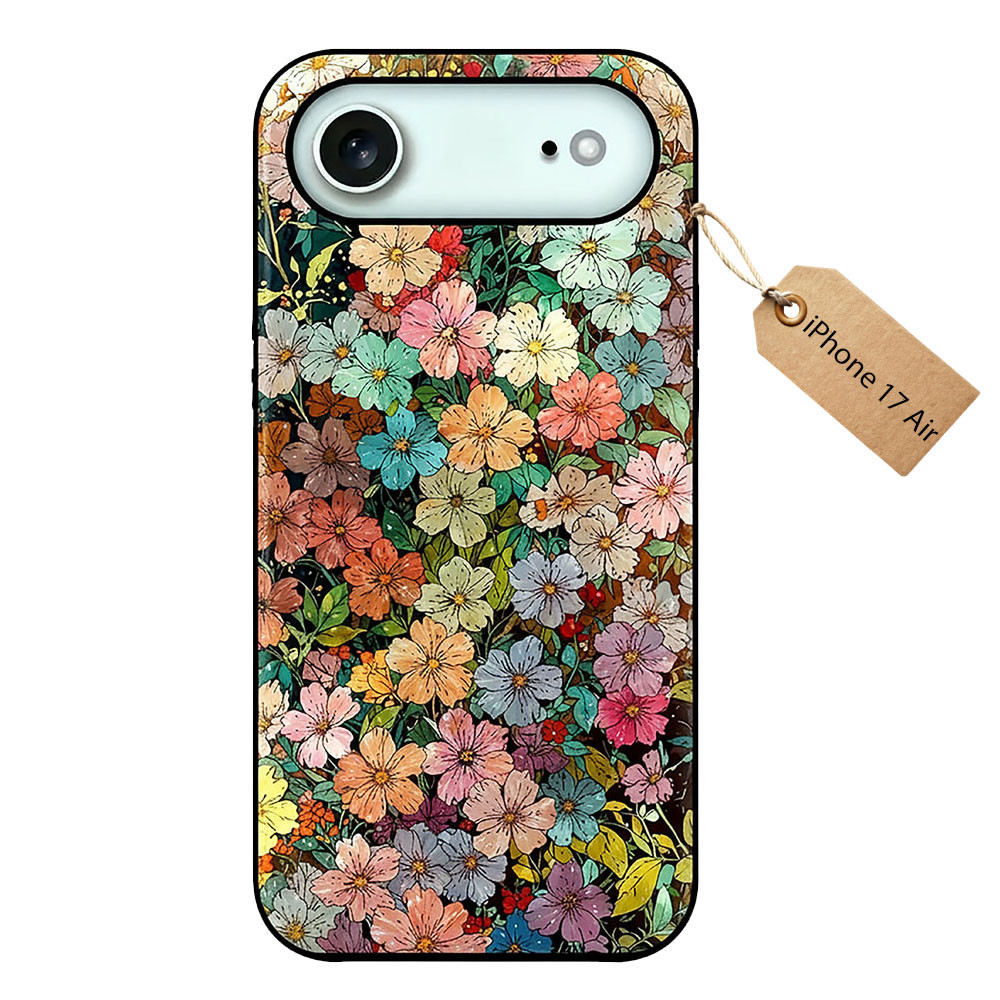 Coque iPhone 17 Air fleur