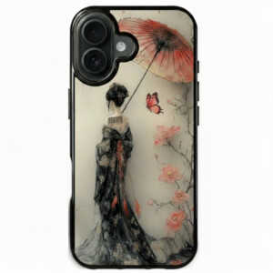 Coque iPhone 17 Femme Japonaise Élégante historique