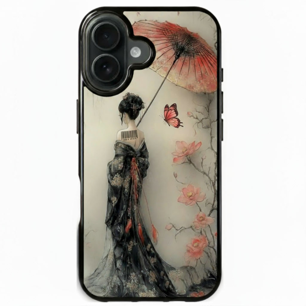 Coque iPhone 17 Femme Japonaise Élégante historique