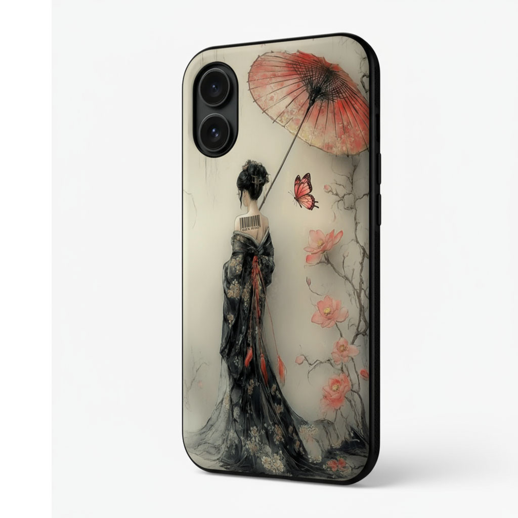 Coque iPhone 17 Femme Japonaise