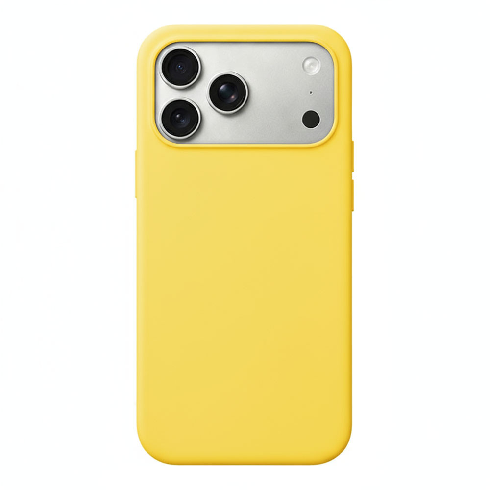 Coque iPhone 17 Pro Max jaune