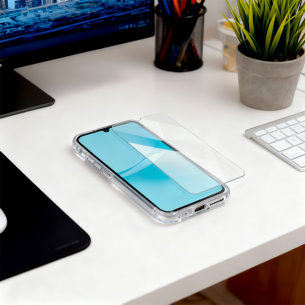 Coque Redmi 15c avec verre trempé