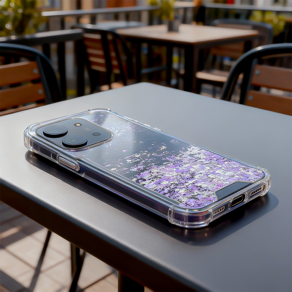 Coque Redmi 15c paillette