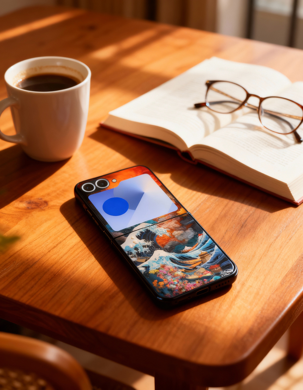 Coque Z Flip 7 Vague