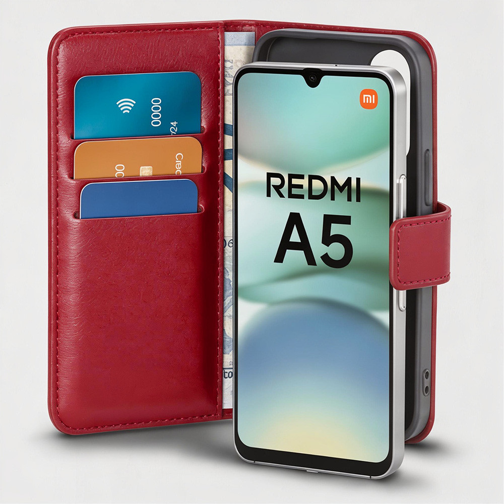 Etui Redmi A5 rouge