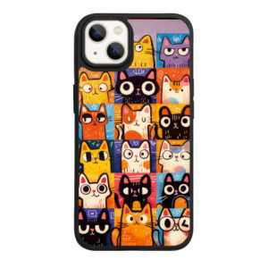 Coque iPhone Chats Pop Art